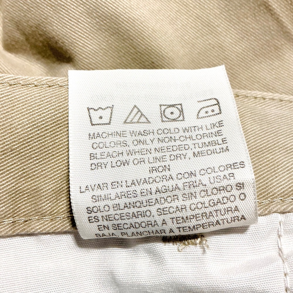 Wrangler Cargo Pants Men's Size 40x30‎ Khaki Workwear 100% Cotton Tan - Picture 4 of 8